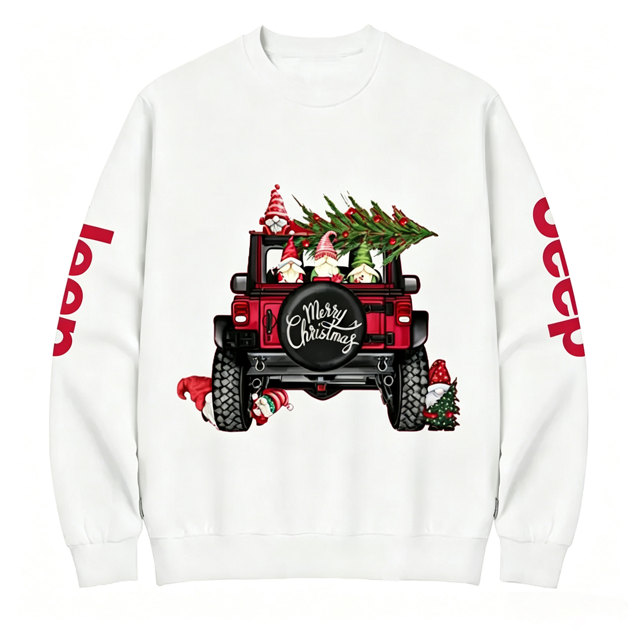 Funny Merry Christmas Tree Jp Unisex Sweatshirt