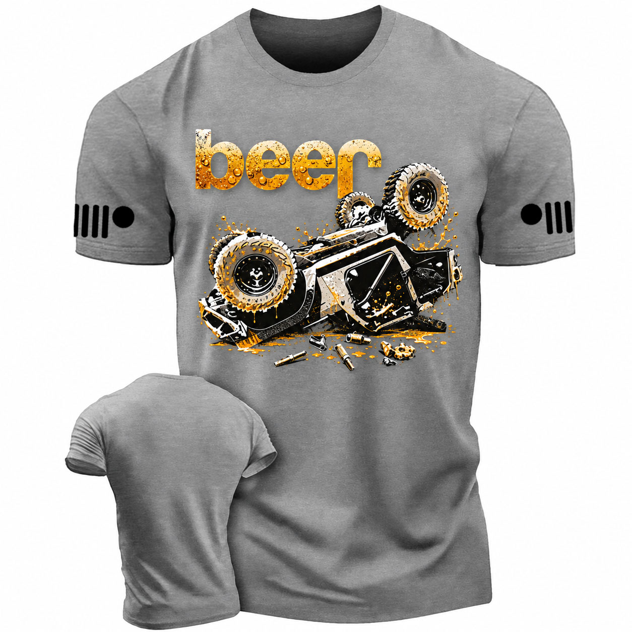 Funny Overturn Beer Grille Jp Unisex T-Shirt