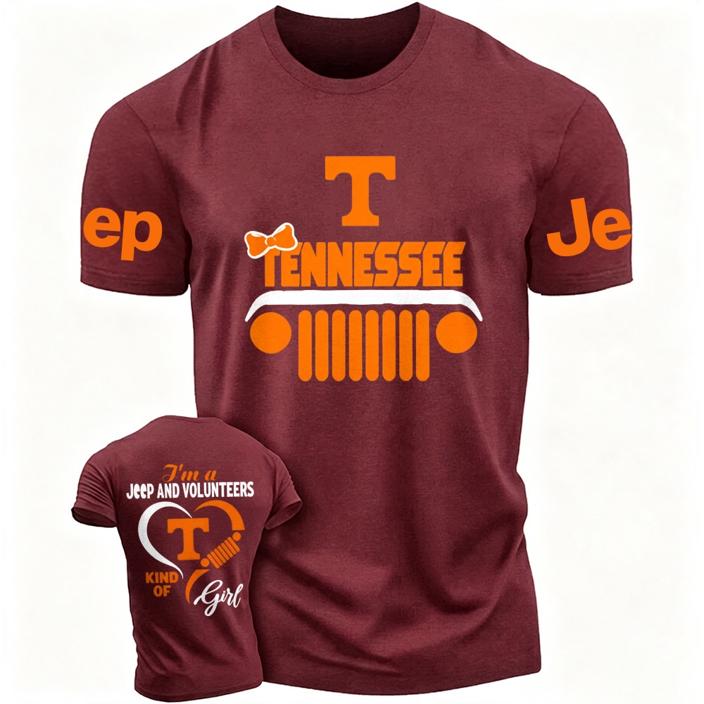 Tennessee Volunteers Football Team Heart Unisex T-shirt