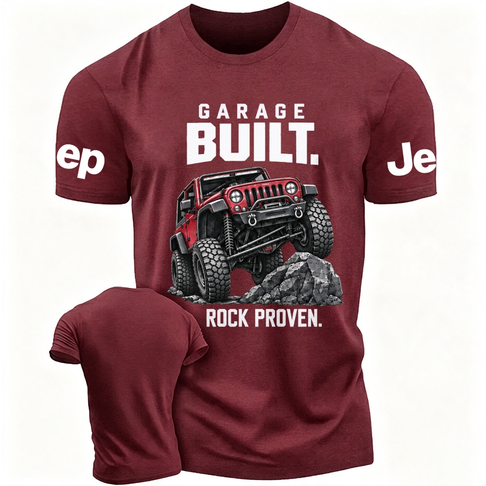 Garage Built Rock Proven Cotton T-Shirt