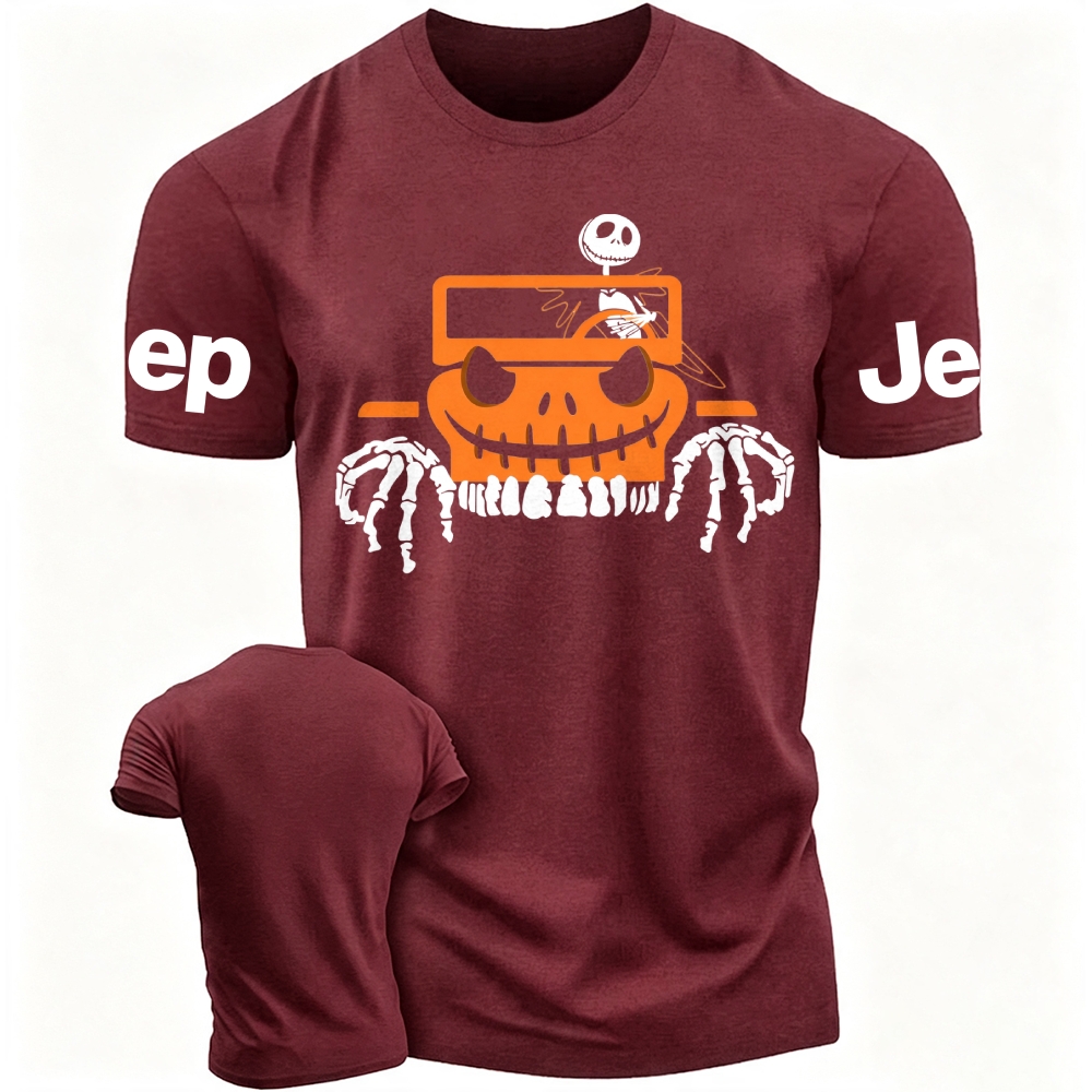 Bone Grille Orange Halloween Unisex Jp T-shirt