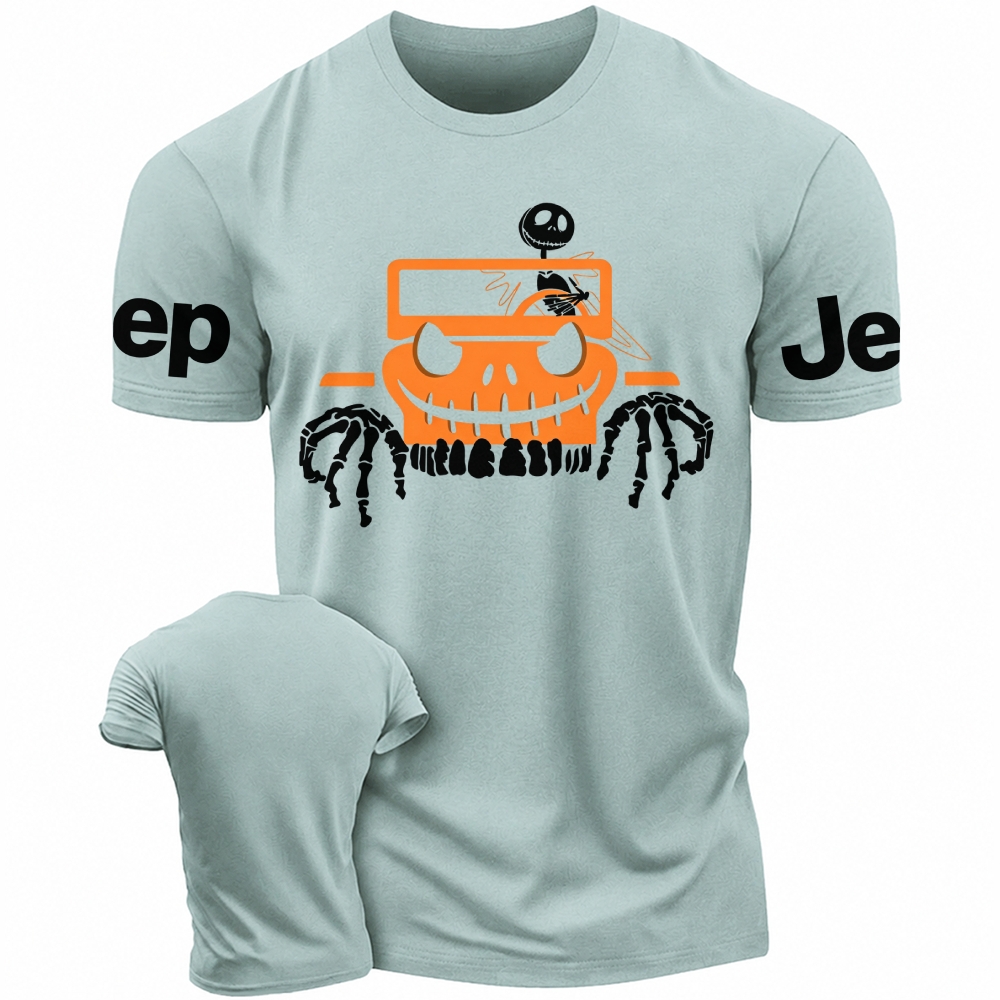 Bone Grille Orange Halloween Unisex Jp T-shirt