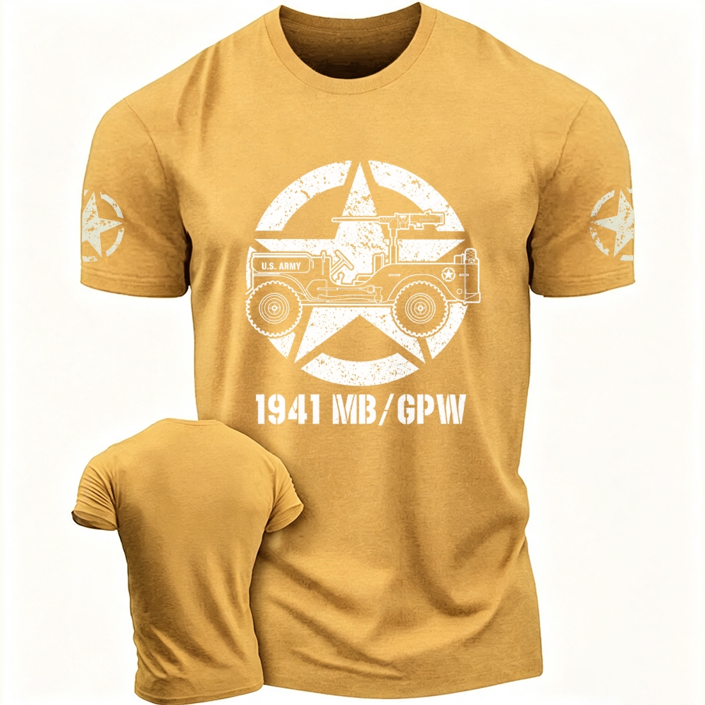 1941 Willys Jp Army Star Unisex T-shirt