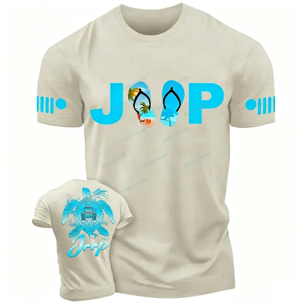 Casual Beach Turtle Love Jp Unisex T-shirt