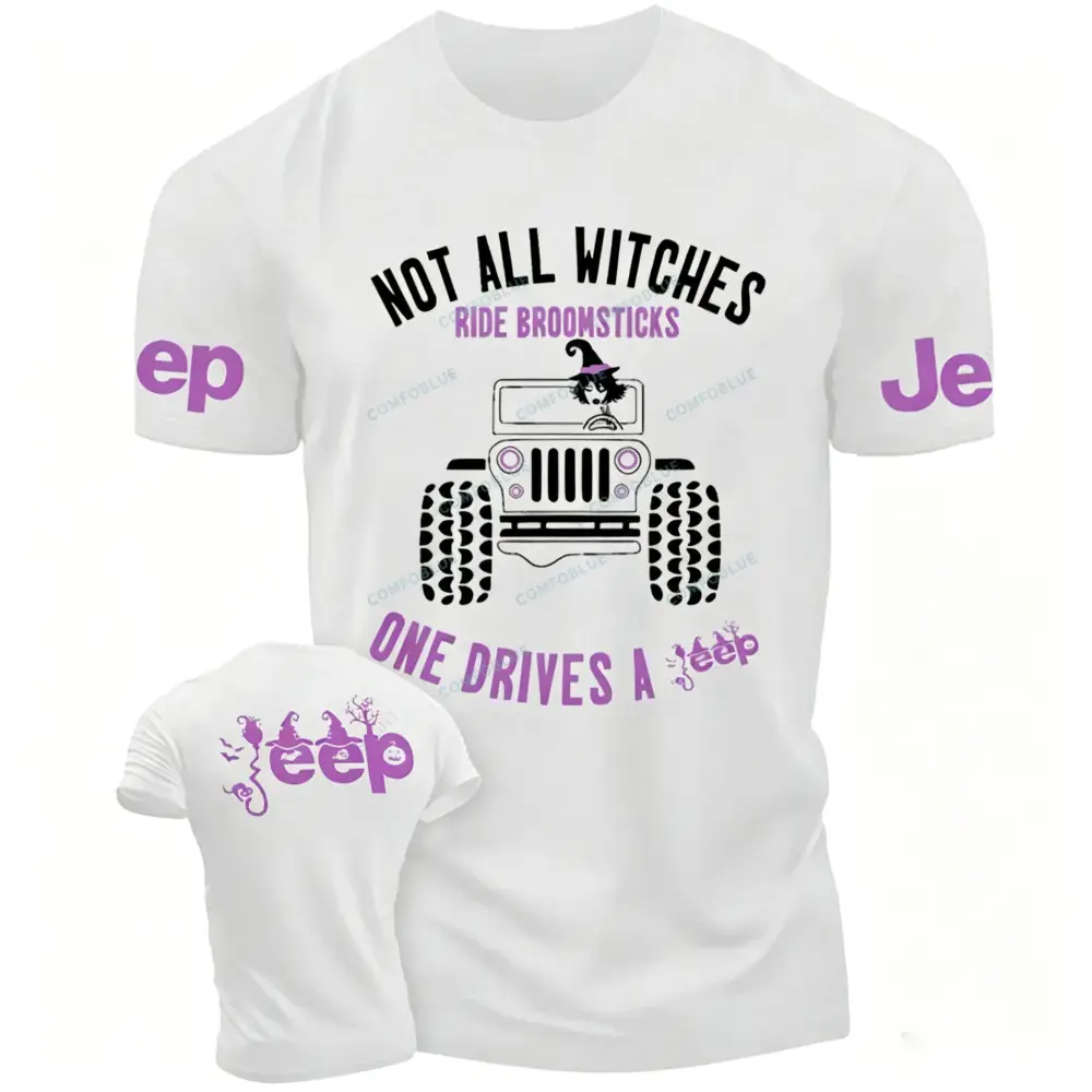 Halloween Not All Witches Ride Broomsticks  Jp Unisex T-shirt