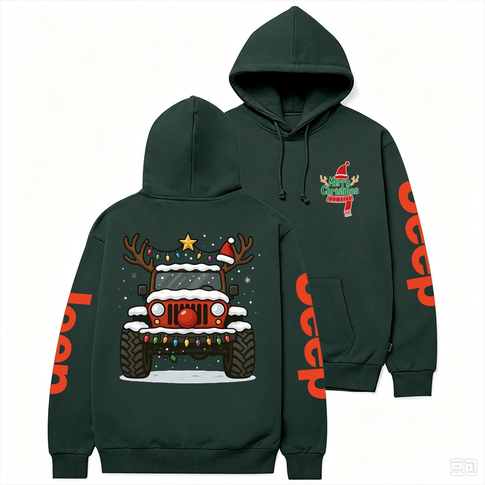 Off-Road Merry Christmas Jp Unisex Hoodie