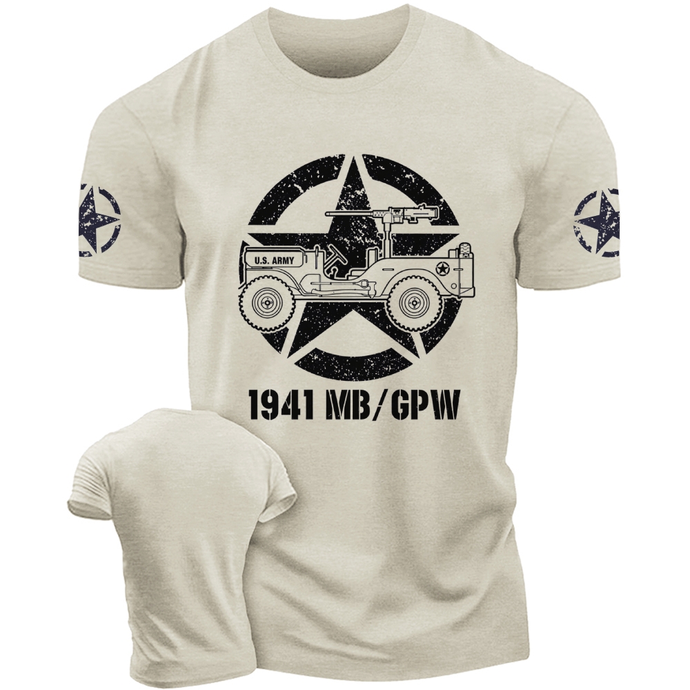 1941 Willys Jp Army Star Unisex T-shirt