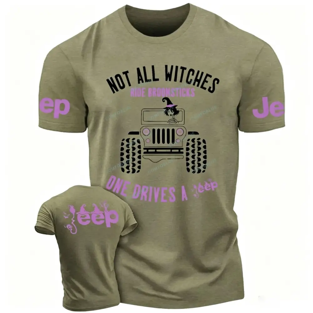 Halloween Not All Witches Ride Broomsticks  Jp Unisex T-shirt