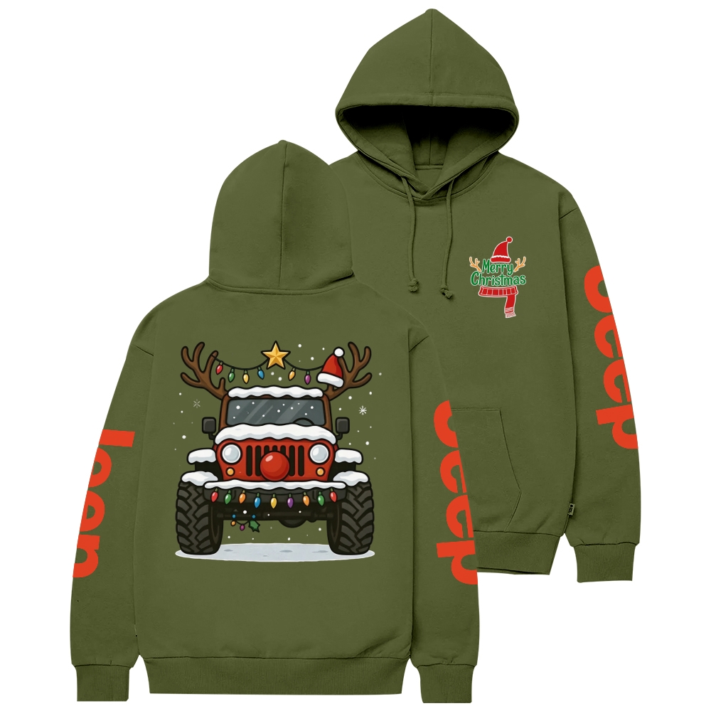 Off-Road Merry Christmas Jp Unisex Hoodie
