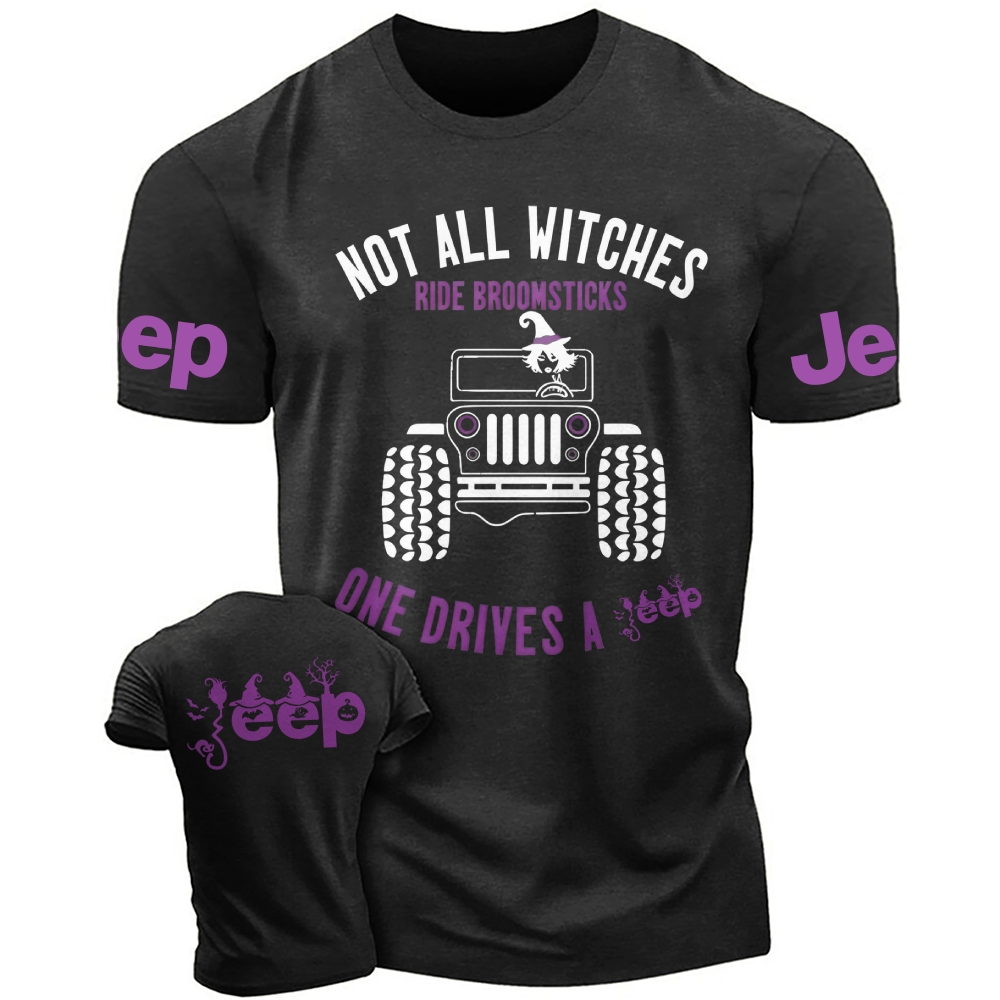 Halloween Not All Witches Ride Broomsticks  Jp Unisex T-shirt