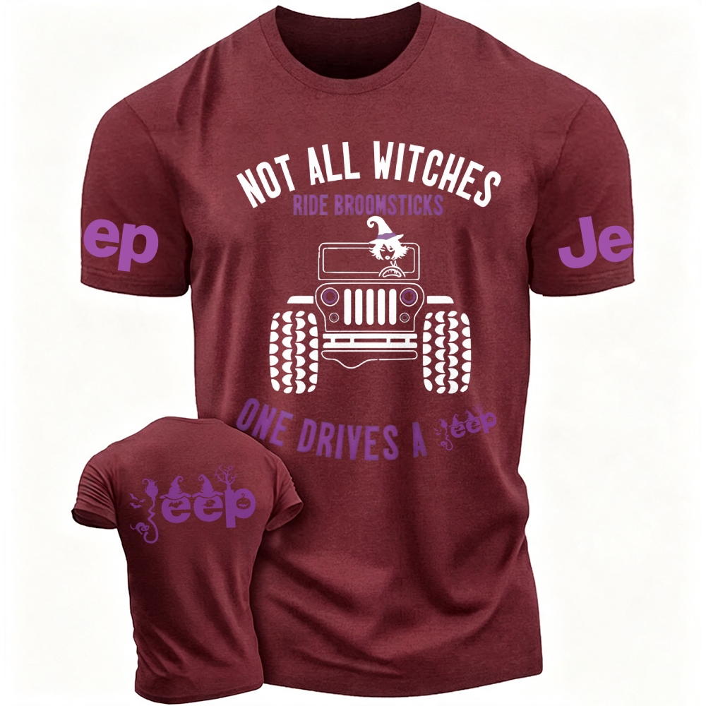 Halloween Not All Witches Ride Broomsticks  Jp Unisex T-shirt