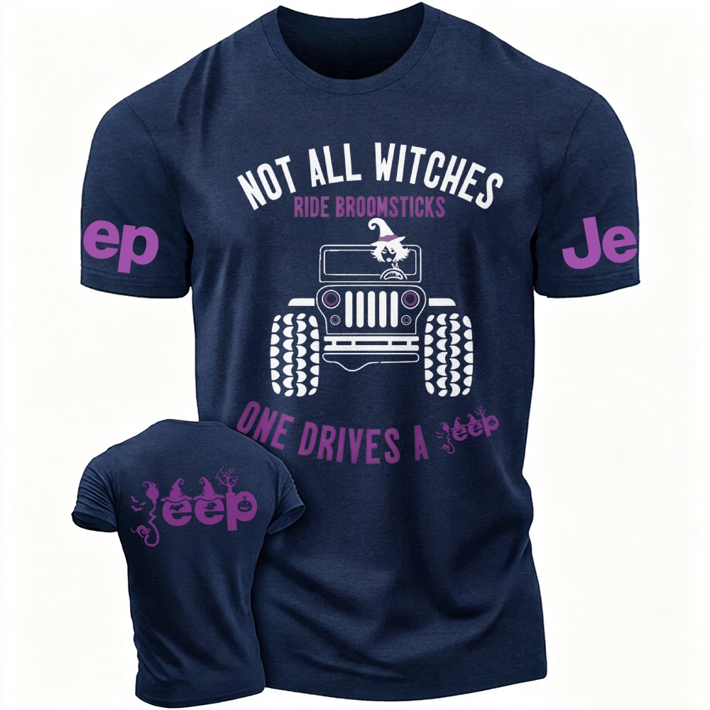 Halloween Not All Witches Ride Broomsticks  Jp Unisex T-shirt
