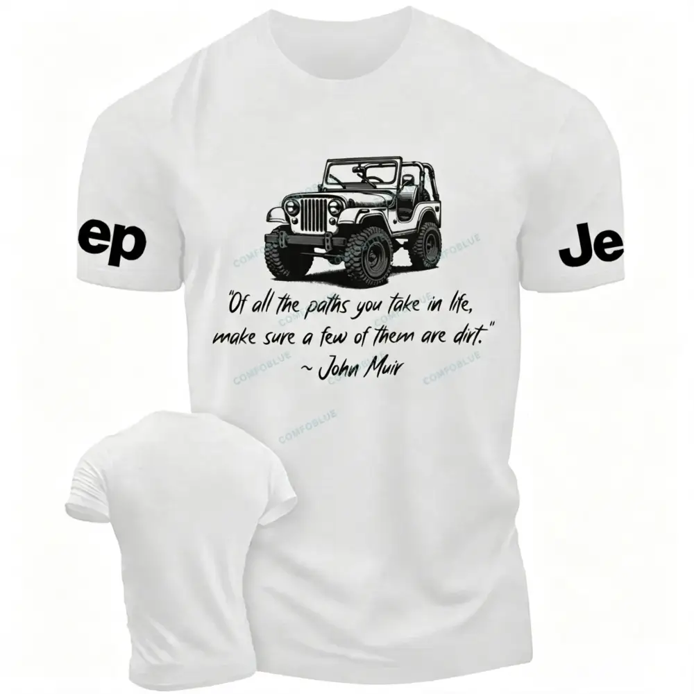Dirt Path John Muir Quote Jp Unisex T-Shirt