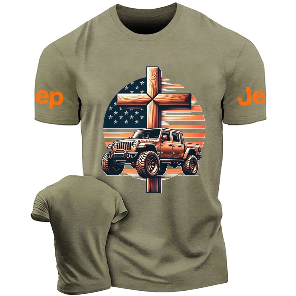 Cross Flag Gladiator Unisex T-shirt