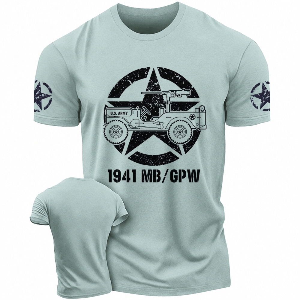 1941 Willys Jp Army Star Unisex T-shirt
