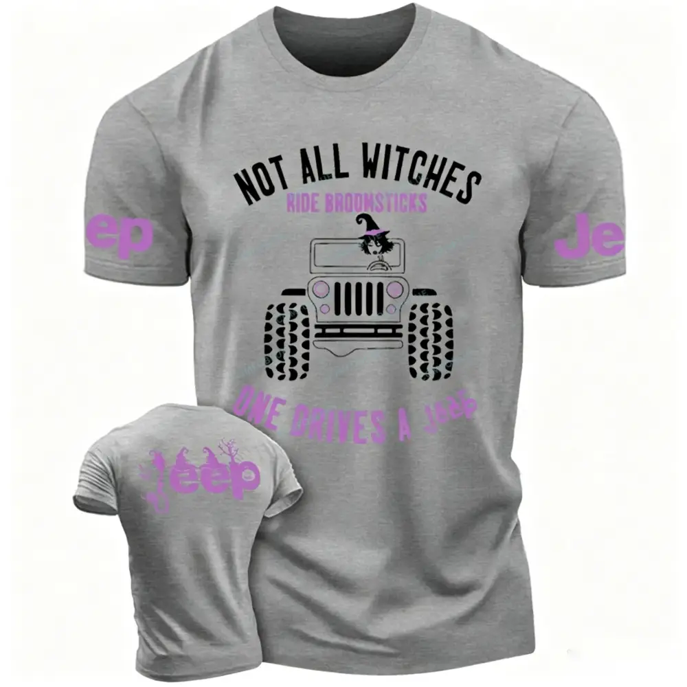 Halloween Not All Witches Ride Broomsticks  Jp Unisex T-shirt