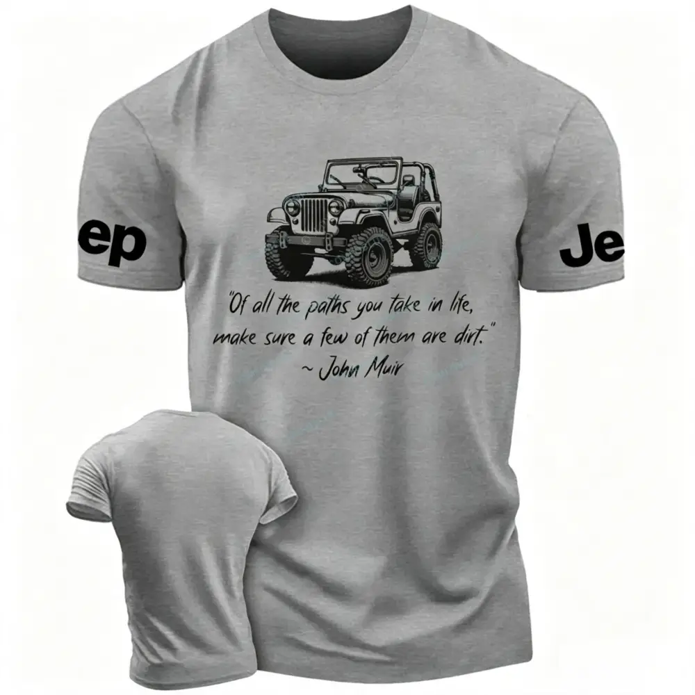 Dirt Path John Muir Quote Jp Unisex T-Shirt