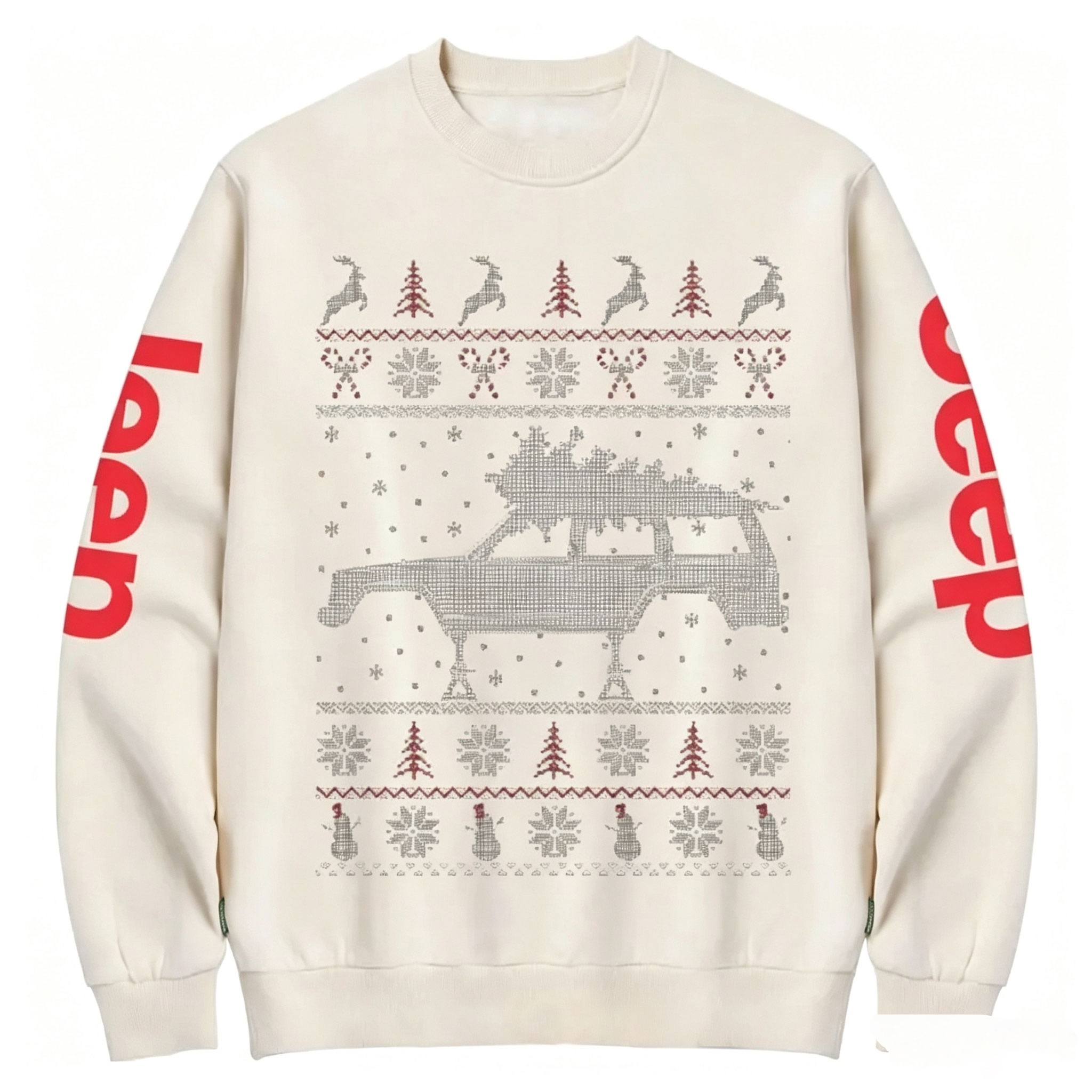 Jp XJ Christmas Ugly Crew Neck Sweatshirt
