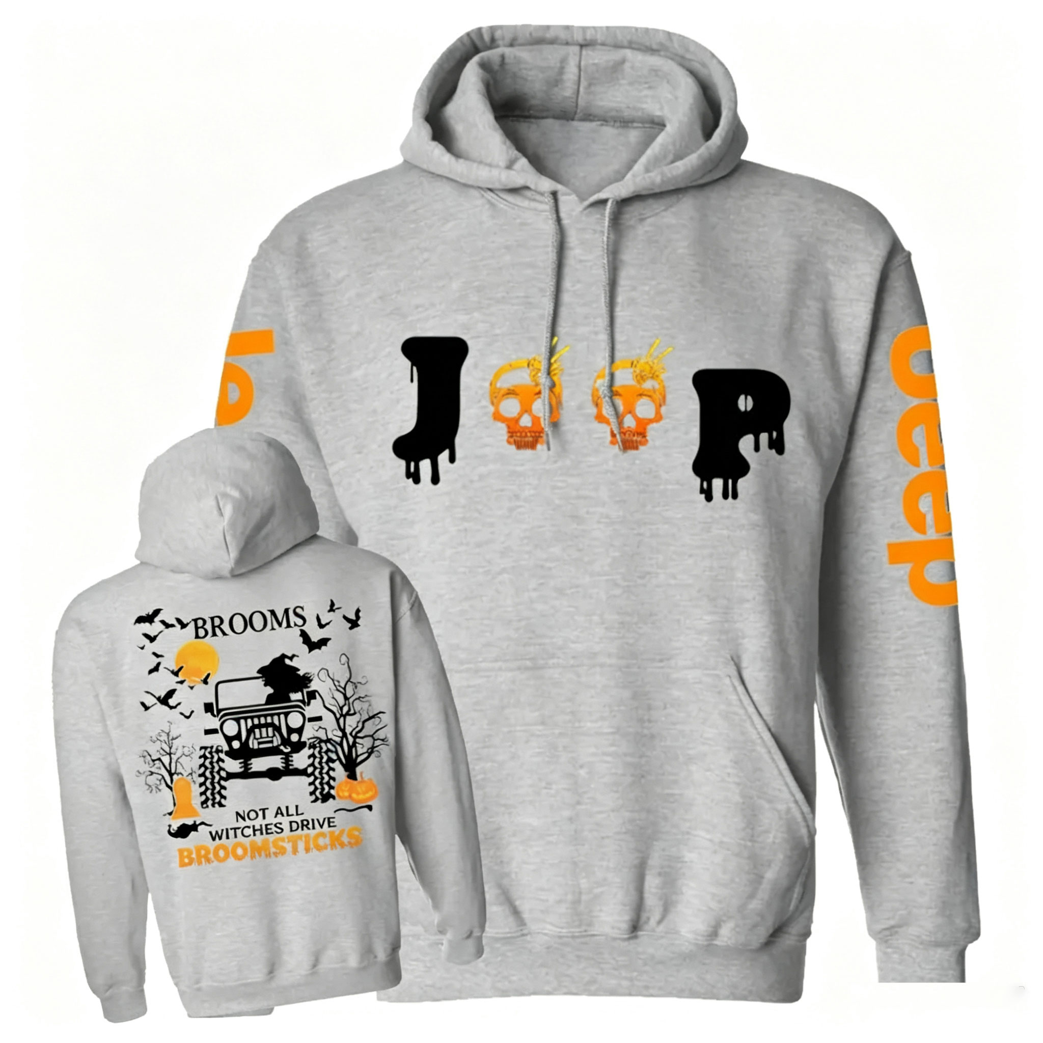 Jp Witches - Brooms Are for Amateurs  Unisex Casual Hoodie