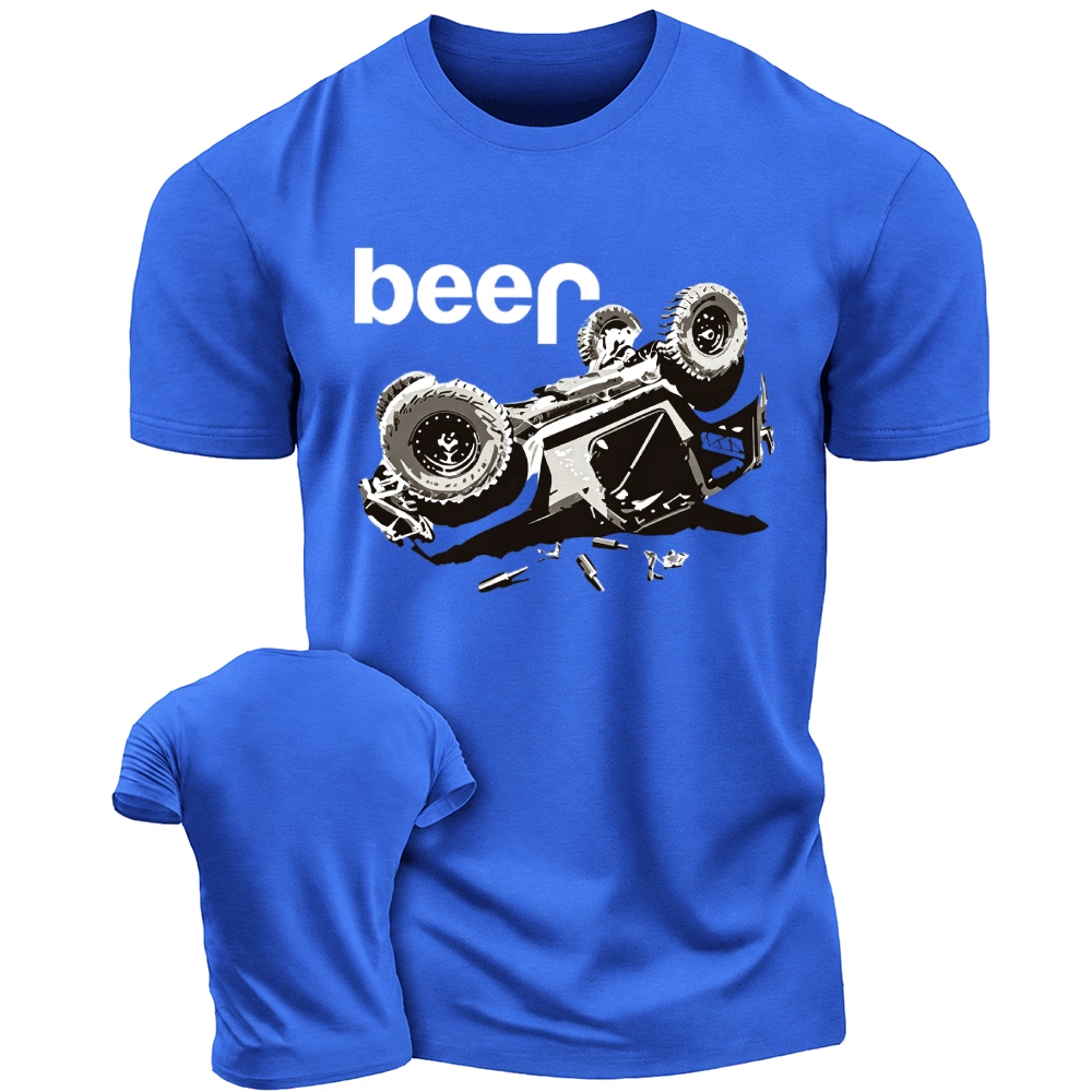 Funny Beer Overturn Unisex T-shirt
