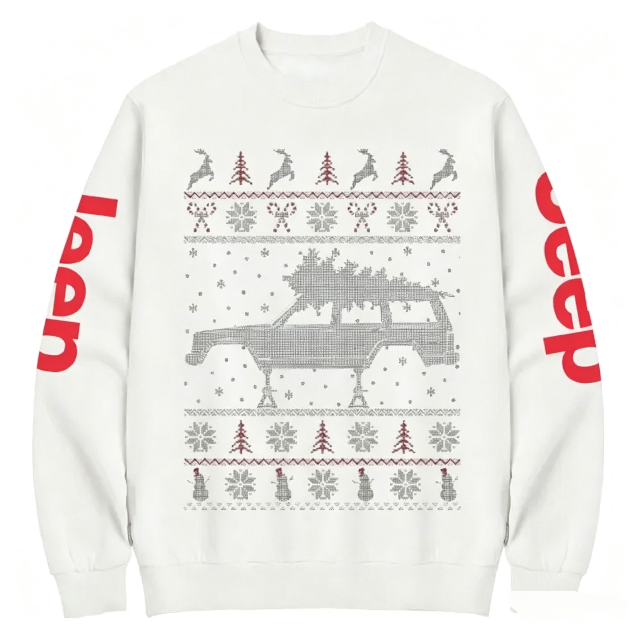 Jp XJ Christmas Ugly Crew Neck Sweatshirt