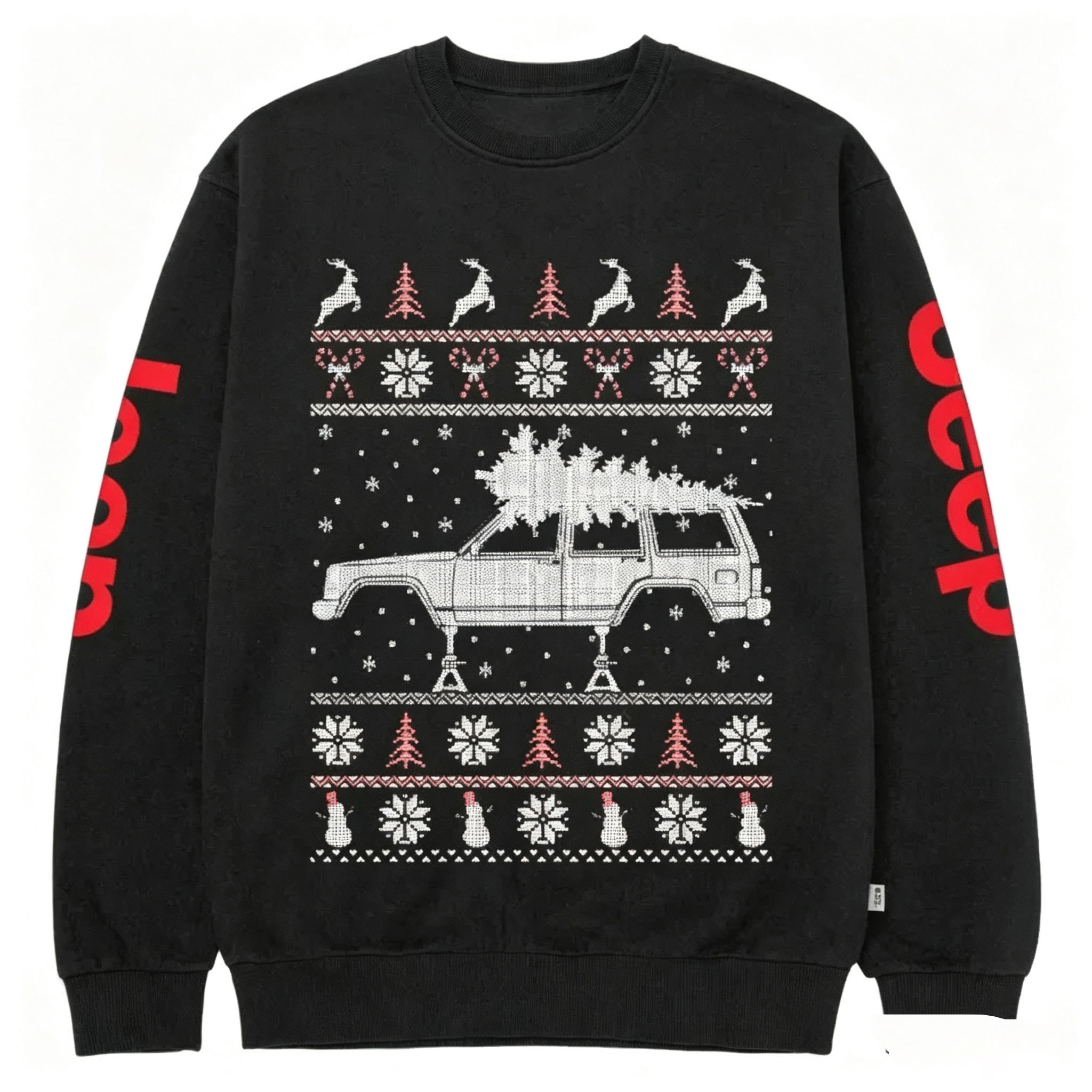 Jp XJ Christmas Ugly Crew Neck Sweatshirt