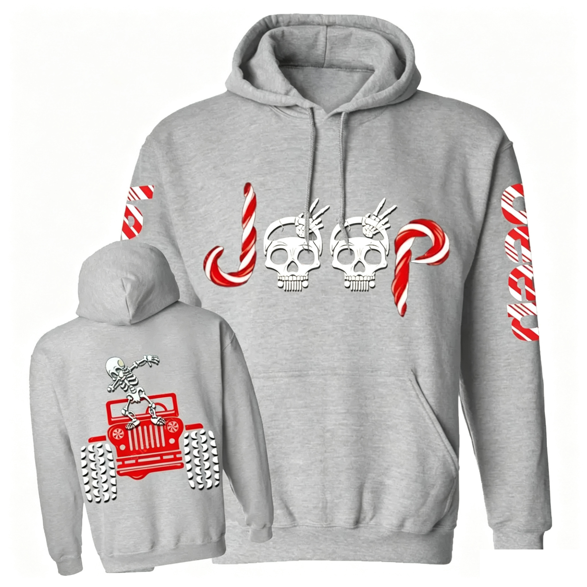 Skeletons Dancing on Jps Jp Casual Hoodie
