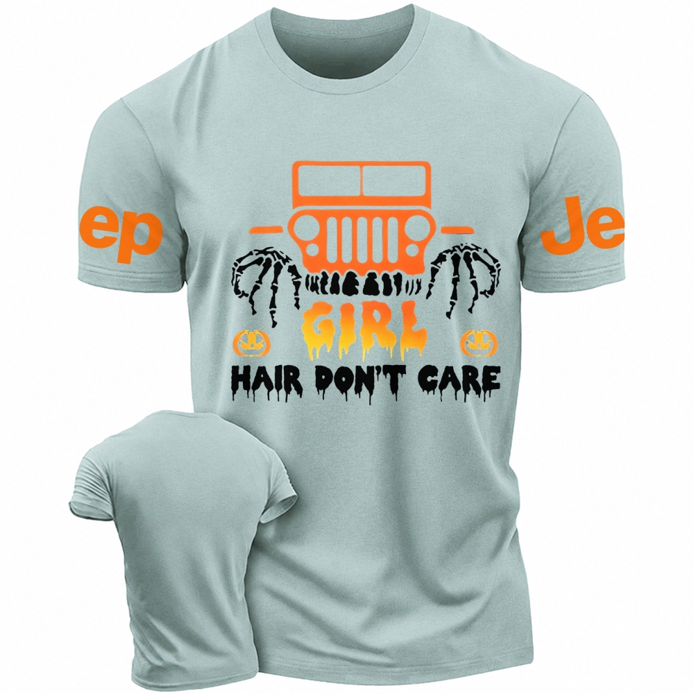 Halloween Girl Hair Don't Jp Unisex T-shirt