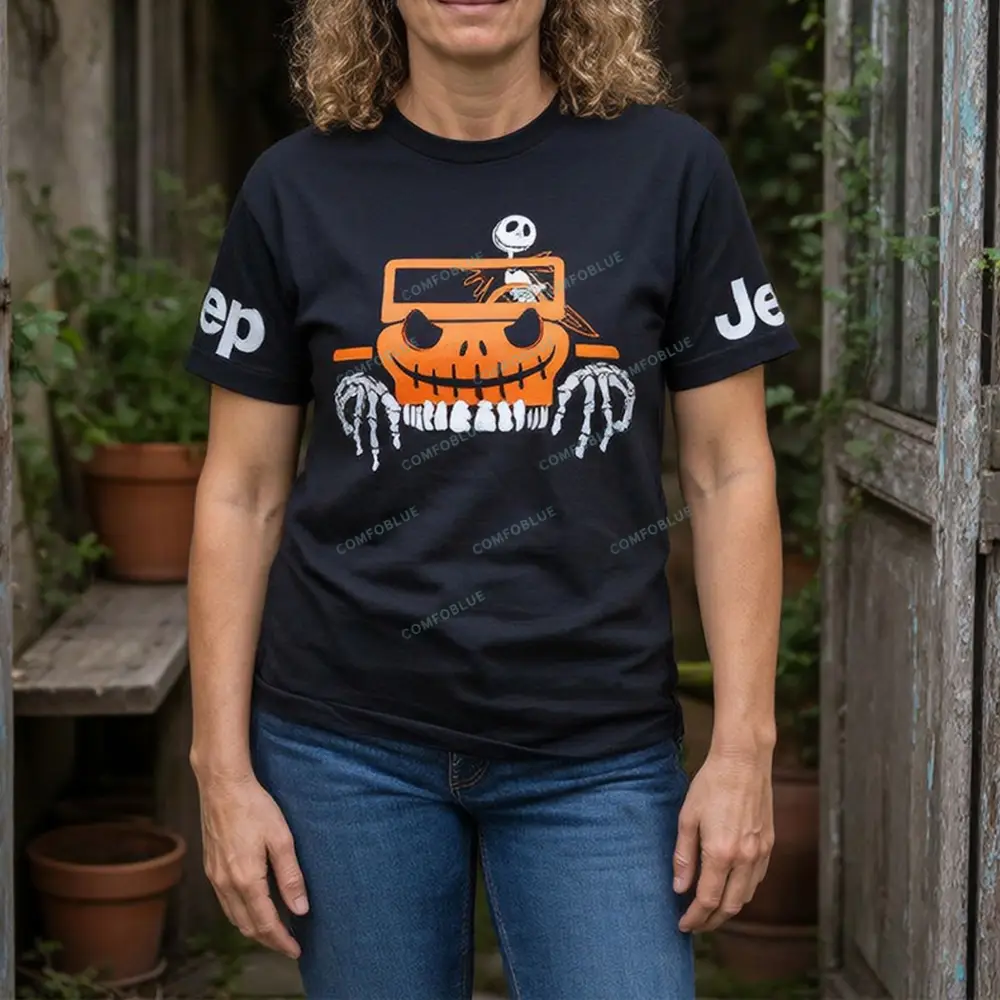 Bone Grille Orange Halloween Unisex Jp T-shirt