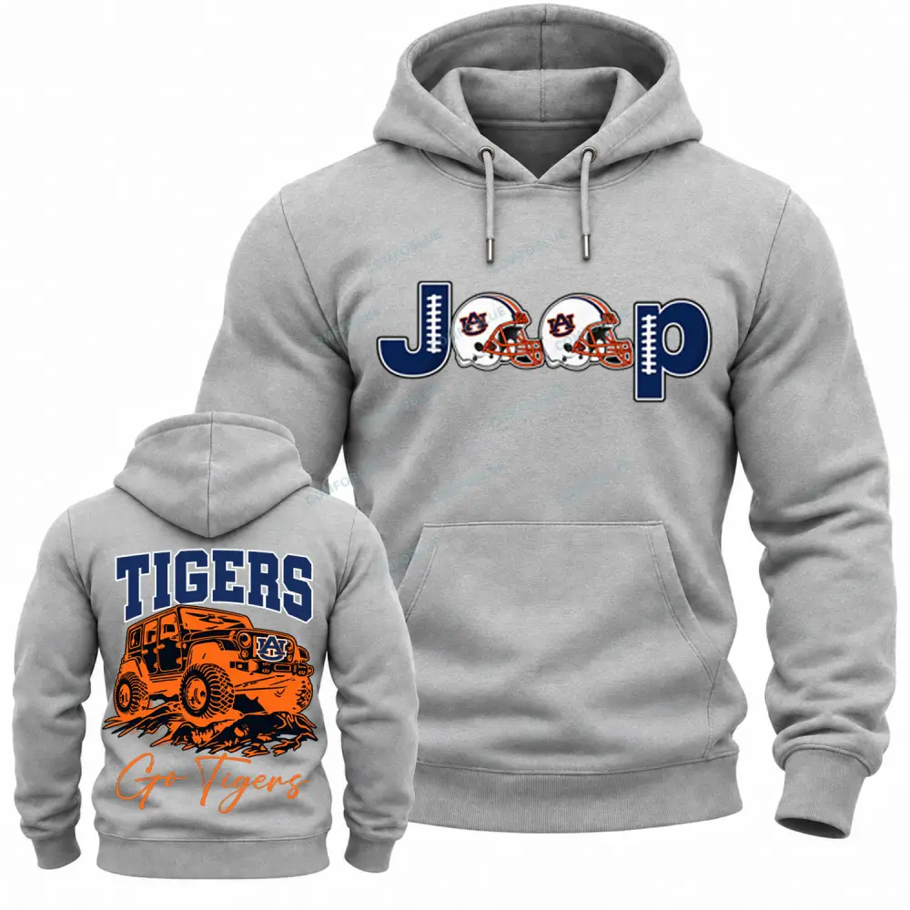 Auburn Tigers x Jp Fans Cotton Hoodie