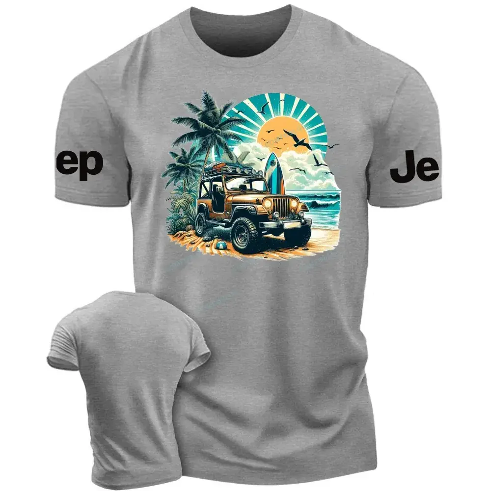 Jp palm tree Beach Jp Unisex T-shirt