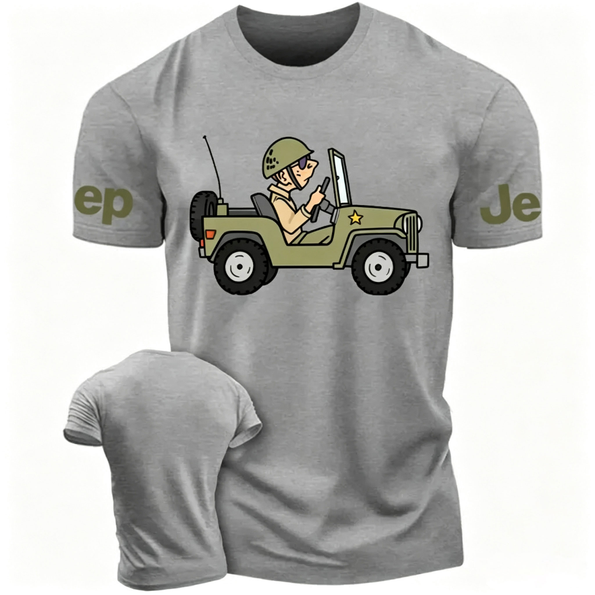 Cartoon Funny Willys Jp Unisex T-shirt 