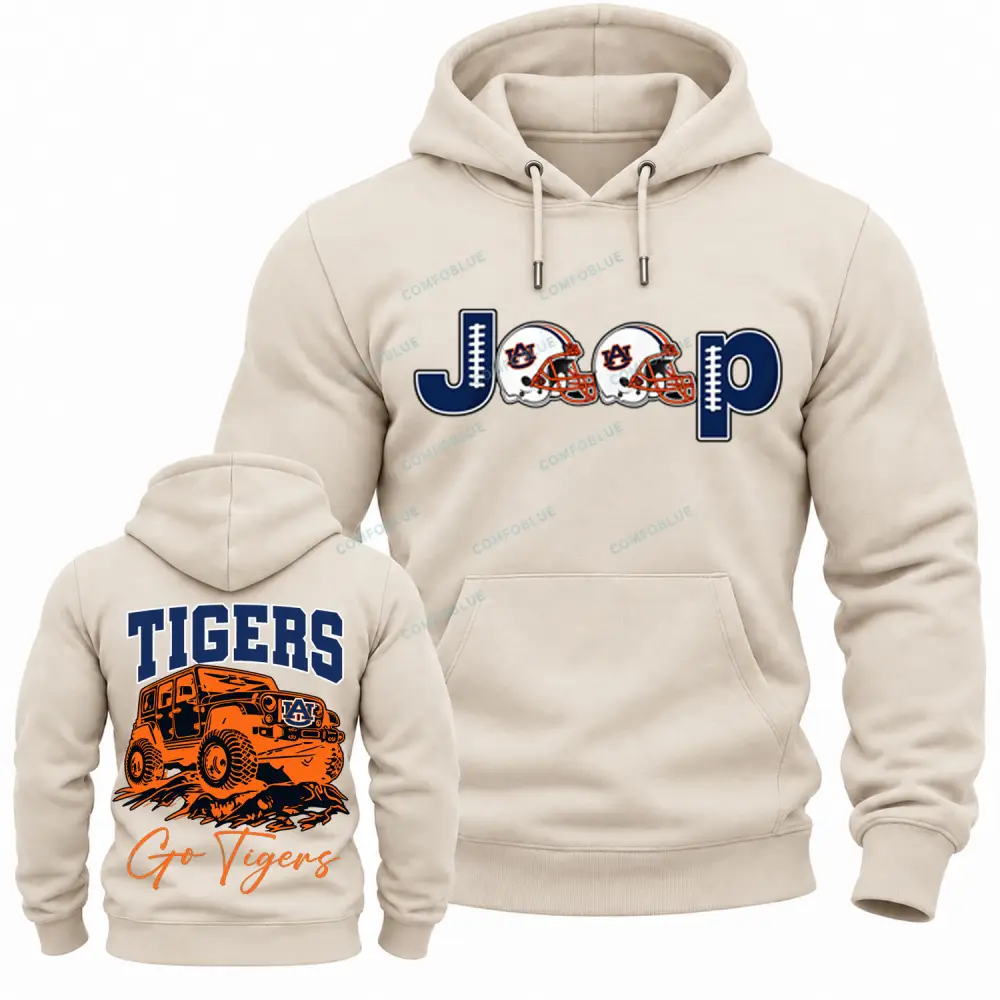Auburn Tigers x Jp Fans Cotton Hoodie