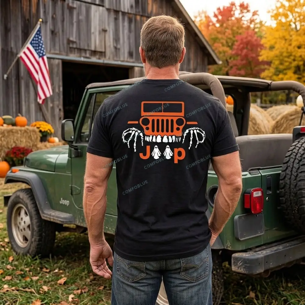 Jp Ghost Halloween Unisex Jp T-shirt