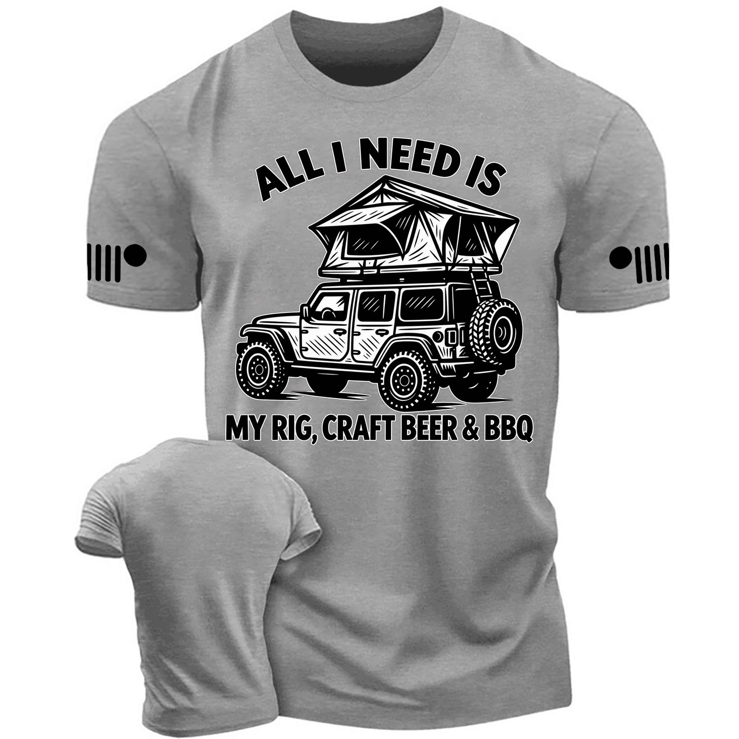 My Rig, Craft Beer & BBQ Cotton T-shirt