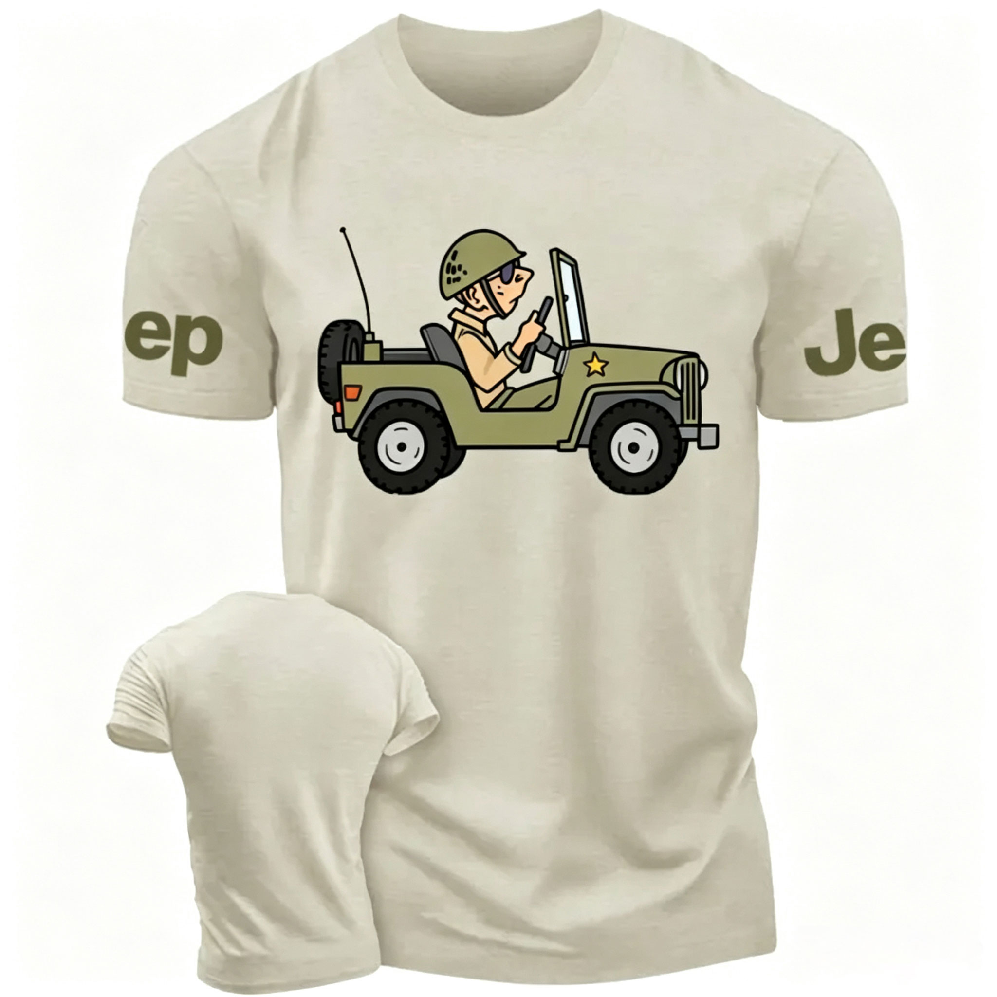 Cartoon Funny Willys Jp Unisex T-shirt 