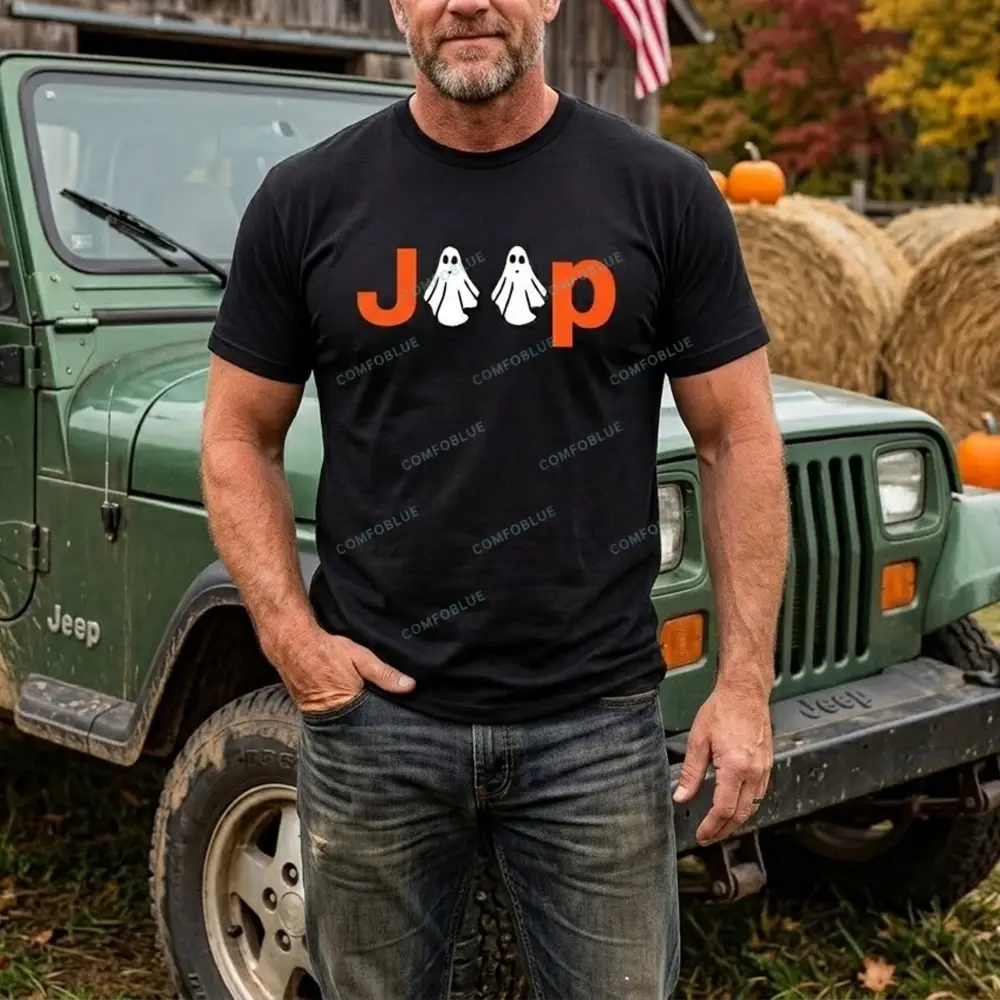 Jp Ghost Halloween Unisex Jp T-shirt