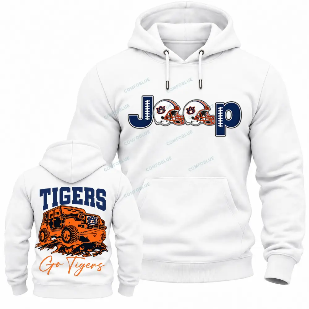 Auburn Tigers x Jp Fans Cotton Hoodie