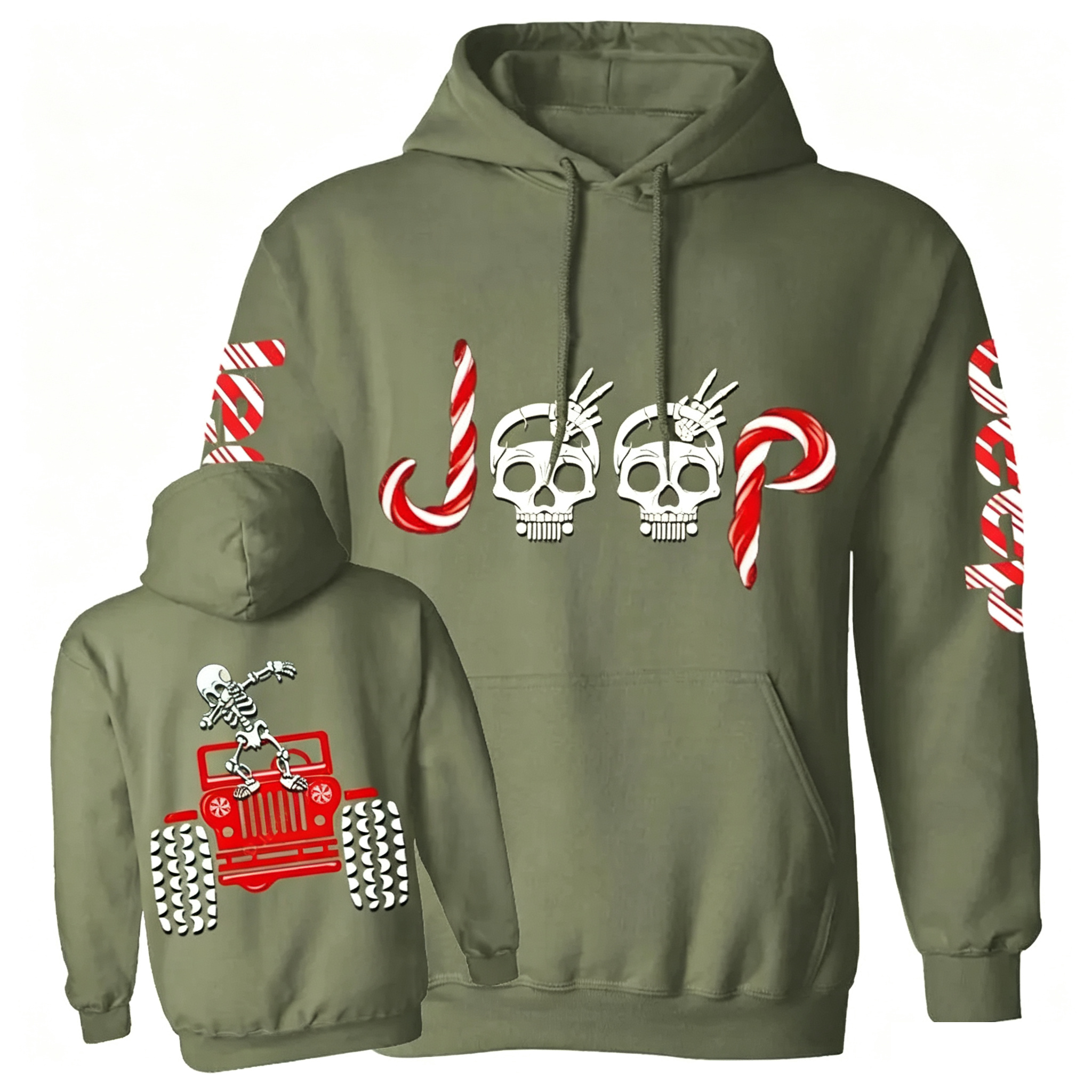 Skeletons Dancing on Jps Jp Casual Hoodie