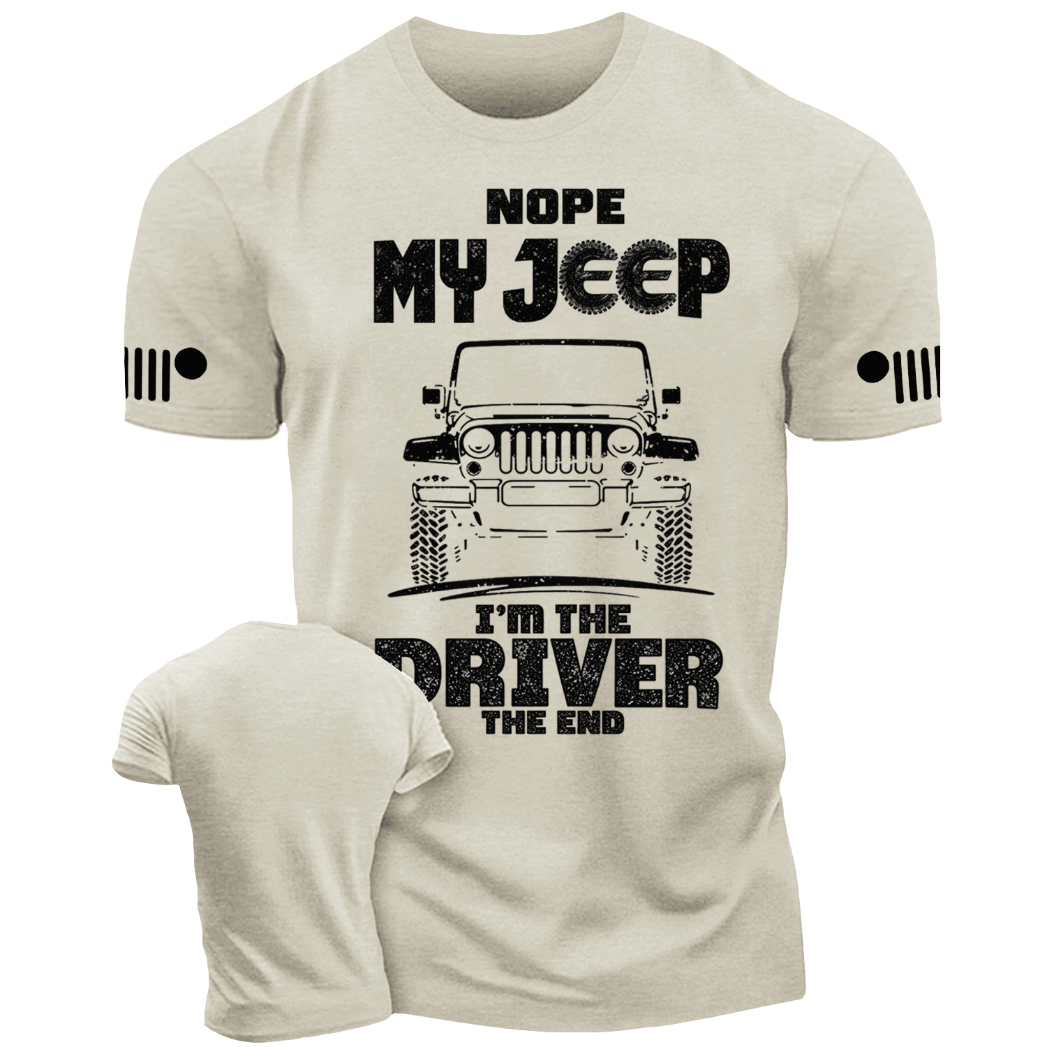 Nope. My Ride, I’m The Driver Funny Cotton T-shirt