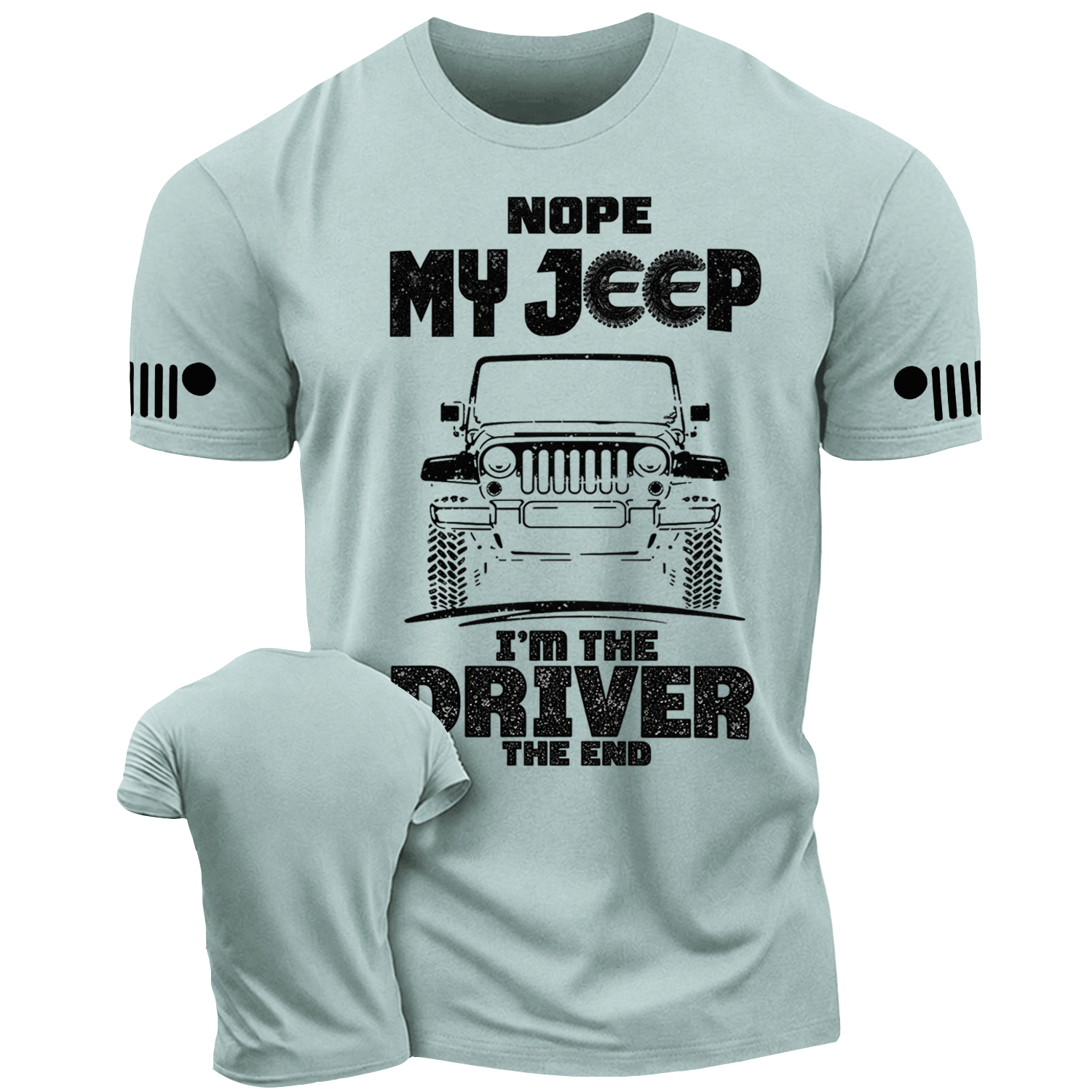 Nope. My Ride, I’m The Driver Funny Cotton T-shirt
