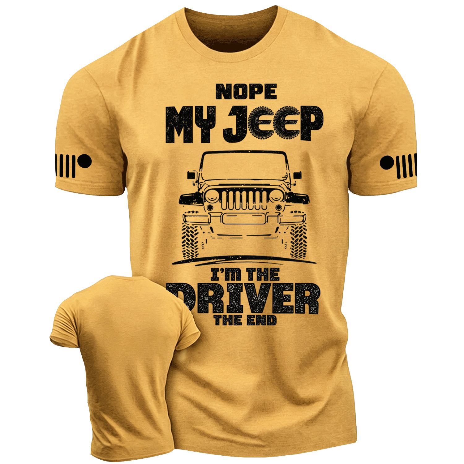Nope. My Ride, I’m The Driver Funny Cotton T-shirt