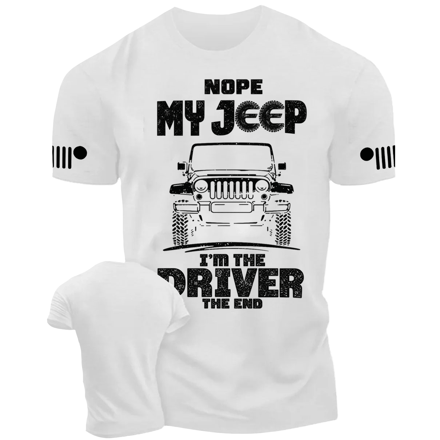 Nope. My Ride, I’m The Driver Funny Cotton T-shirt