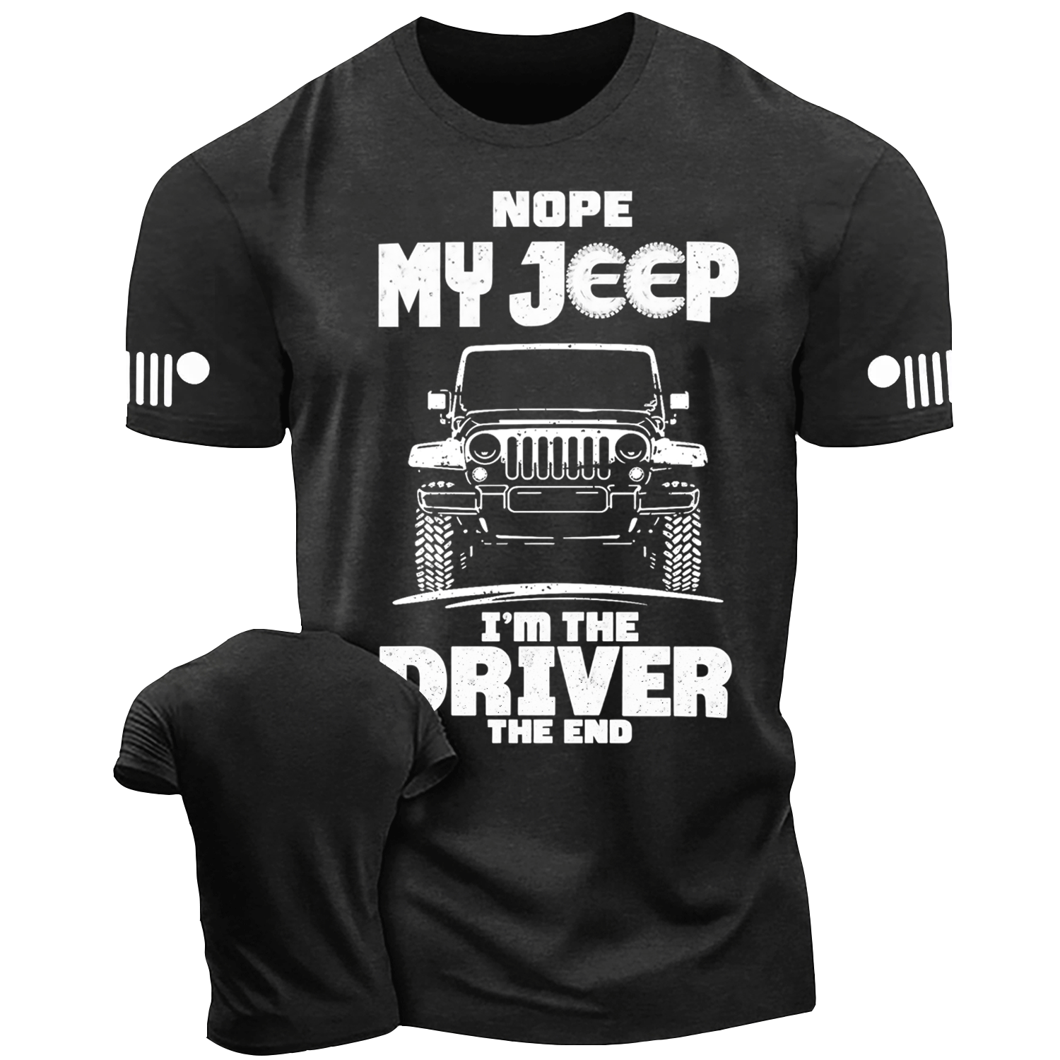 Nope. My Ride, I’m The Driver Funny Cotton T-shirt