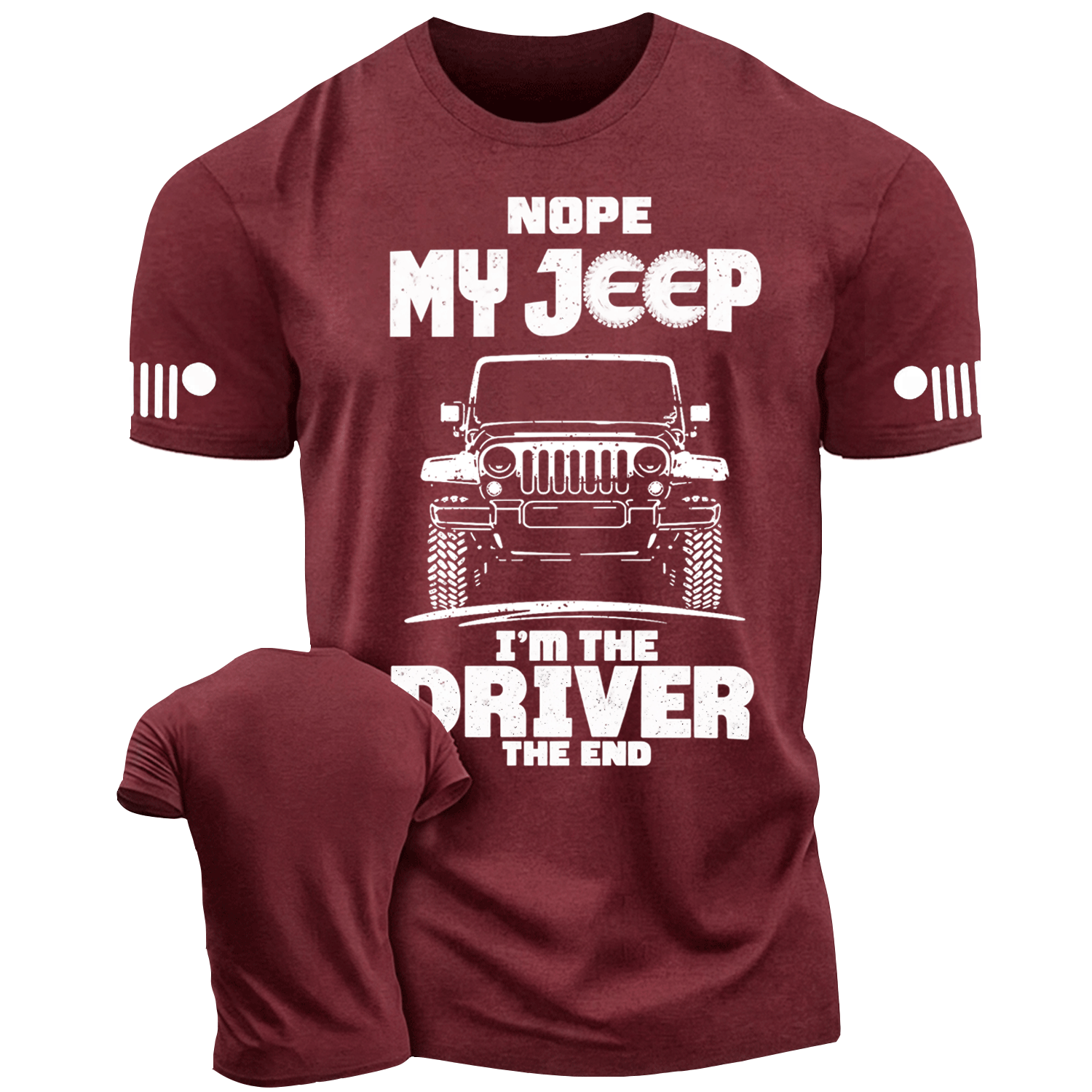 Nope. My Ride, I’m The Driver Funny Cotton T-shirt