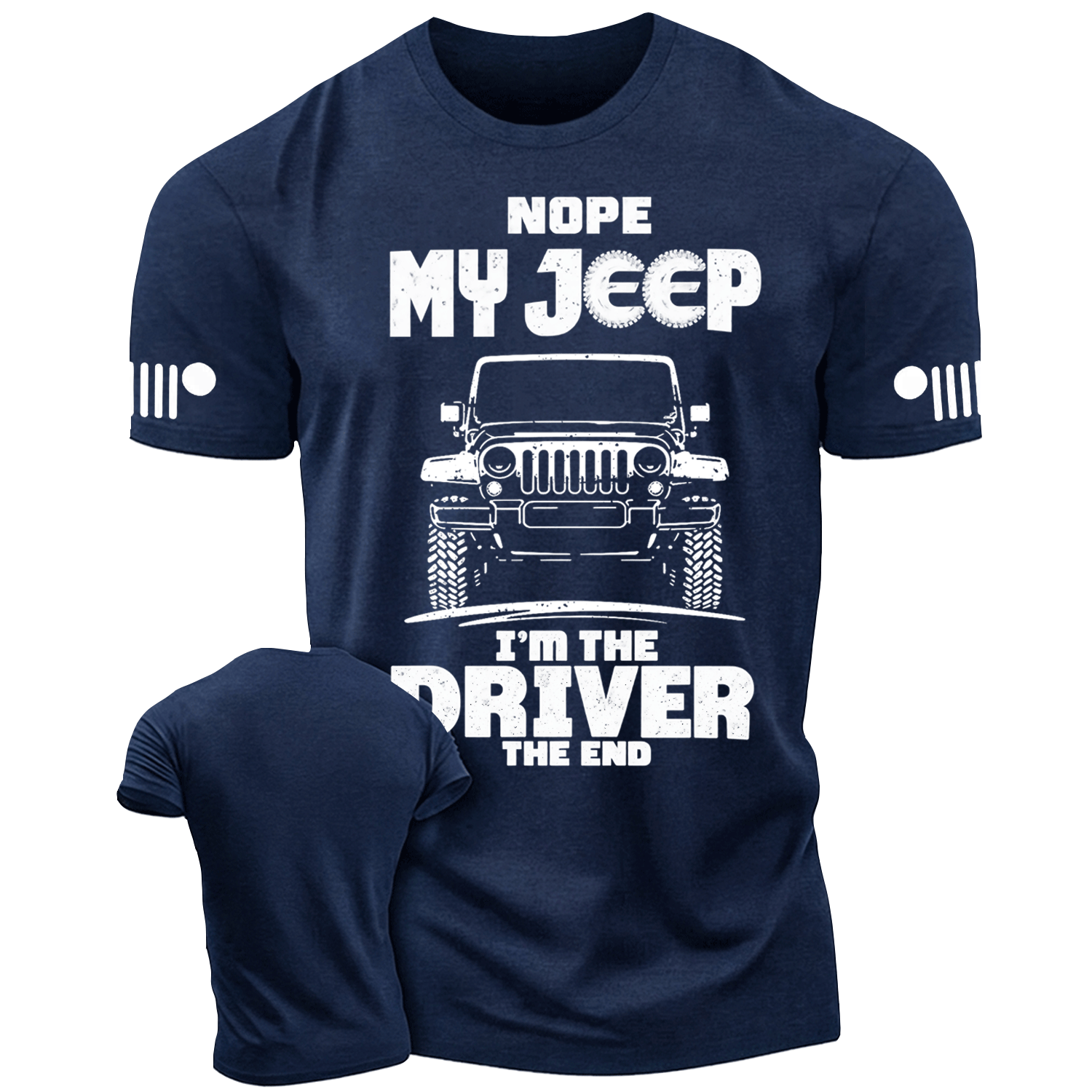 Nope. My Ride, I’m The Driver Funny Cotton T-shirt