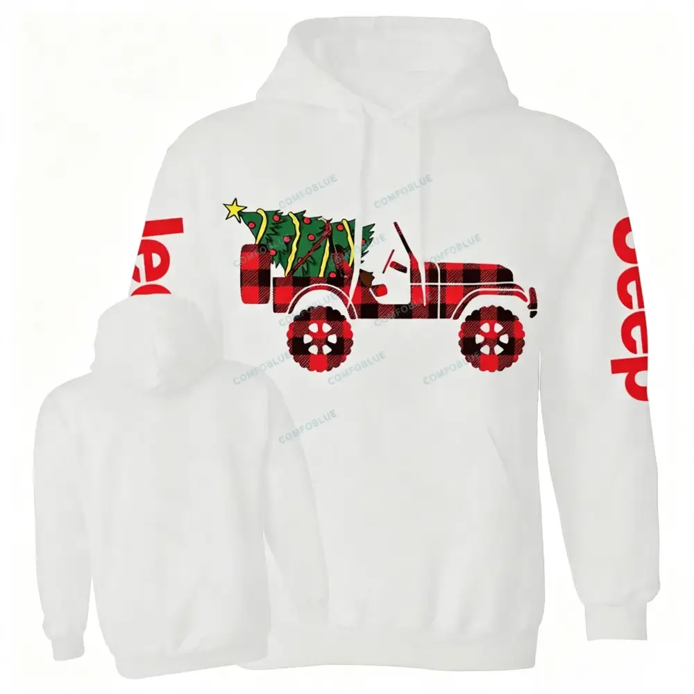 Christmas Tree Truck Jp Unisex Hoodie