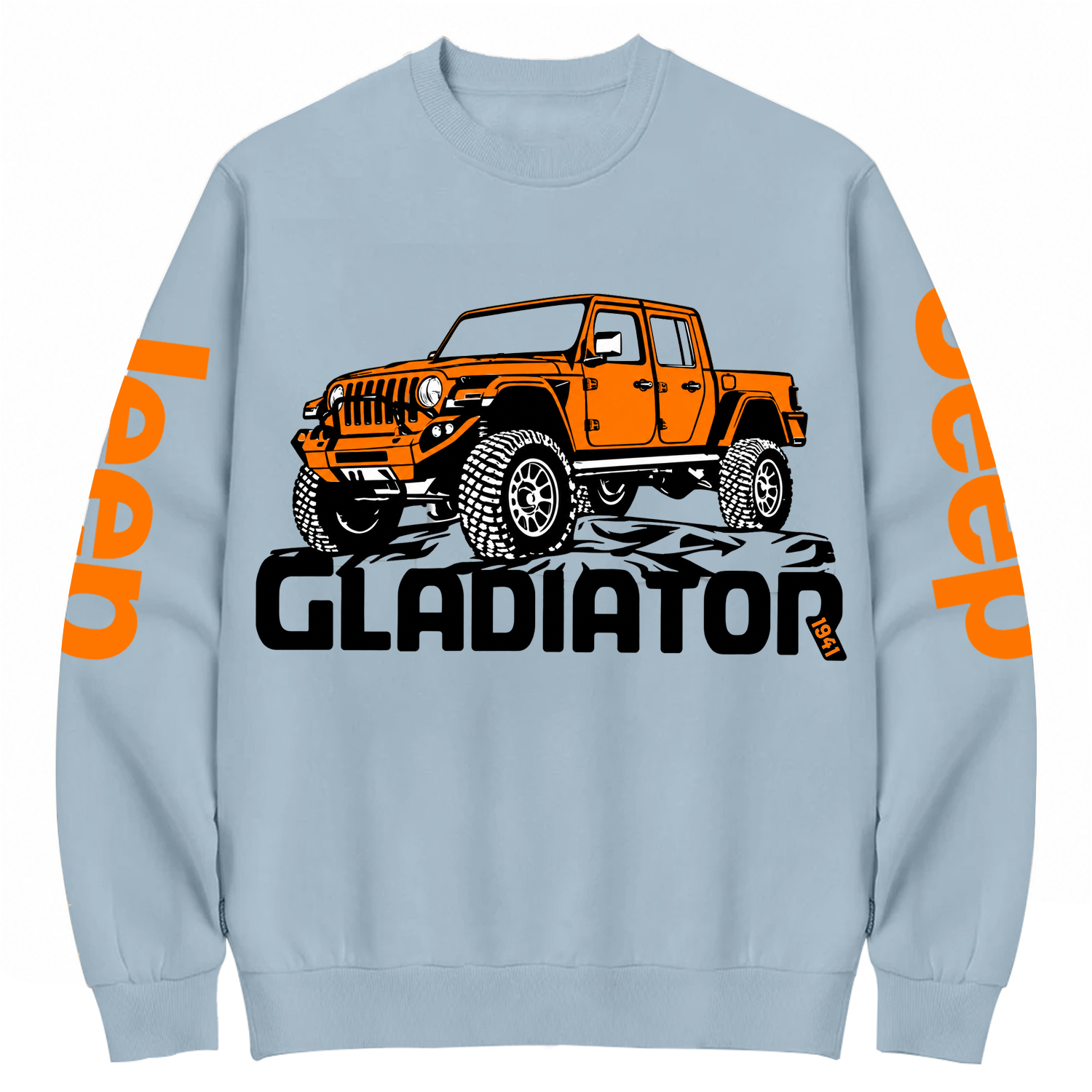 American Orange Gladiator Halloween Jp Cotton Sweatshirt