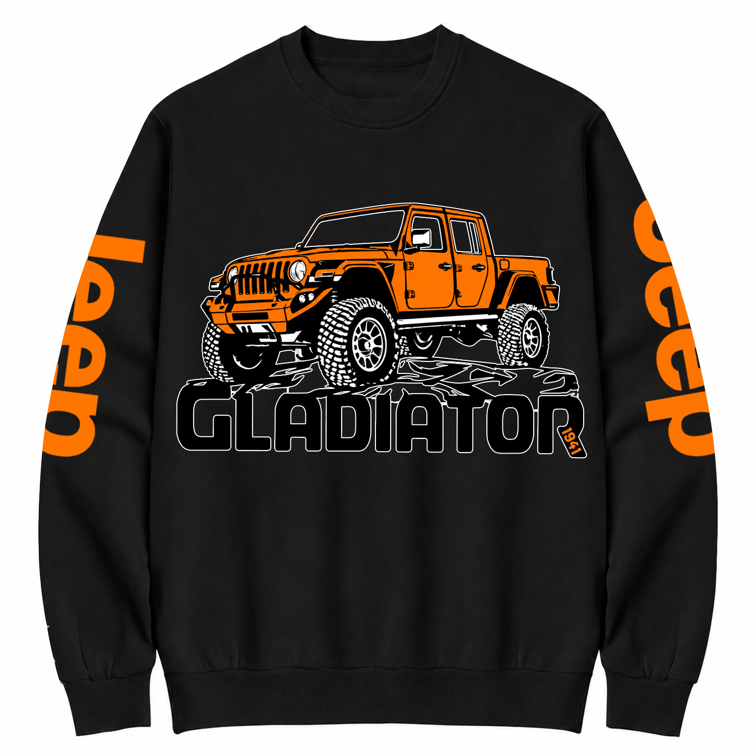 American Orange Gladiator Halloween Jp Cotton Sweatshirt