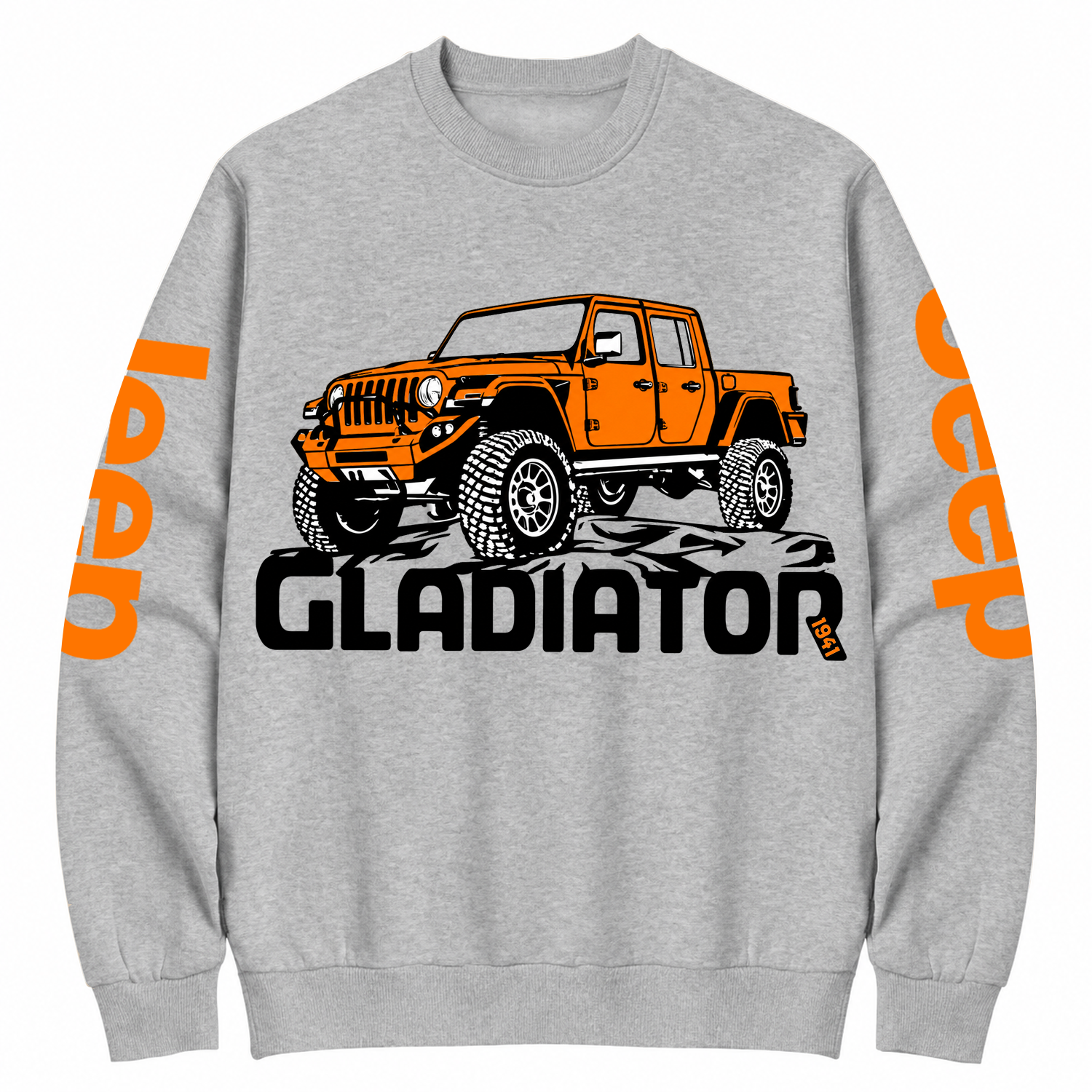 American Orange Gladiator Halloween Jp Cotton Sweatshirt